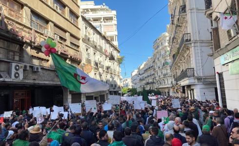 مظاهرات في الجزائر