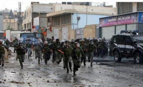 اقتحام مخيم شعفاط