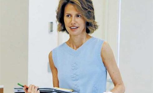 اسماء الاسد والسرطان