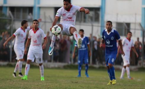 مباراة في دوري الدرجة الممتازة بغزة