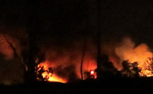 انفجارات ضخمة في محيط مطار دمشق الدولي (صورة أرشيفية)الدفاعات الجوية السورية تتصدى لهجمة صاروخية معادية