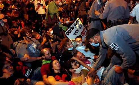 مظاهرات ضد نتنياهو في اسرائيل