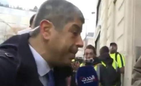 مراسل قناة الحدث العربية يبفقد مصوره في احتجاجا 