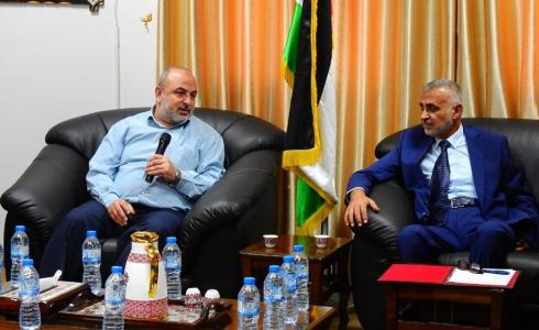 وكيل وزارة النقل والمواصلات يستقبل رئيس المتابعة الحكومية