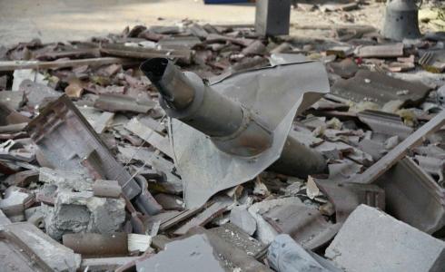 صاروخ المقاومة الفلسطينية -ارشيف-