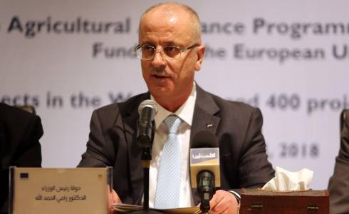 رئيس الوزراء رامي الحمد الله