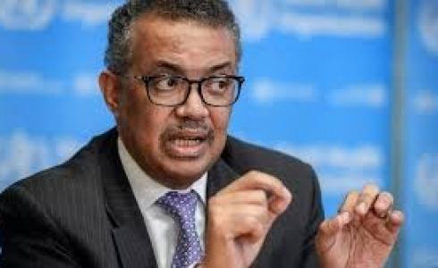 مدير منظمة الصحة العالمية، تيدروس أدهانوم غيبريسوس