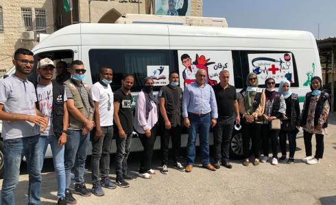 إطلاق مبادرة الكرفان الطبي "صحتك بالدنيا" في جنين