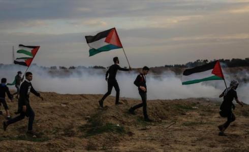 الفلسطينيين في مسيرات العودة