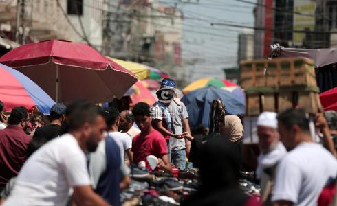 أسواق غزة استعدادا لعيد لفطر