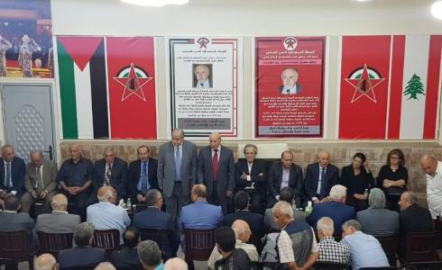 الديمقراطية تتقبل التعازي بعضو مكتبها السياسي سليمان الرياشي