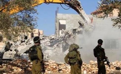 عمليات الهدم الإسرائيلي