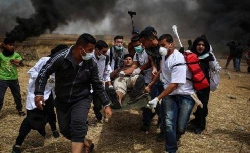 اصابات في مسيرات العودة الكبرى - ارشيفية