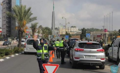 شرطة المرور بالضفة