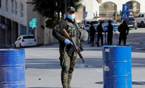 الأجهزة الأمنية في الضفة لمواجهة كورونا.