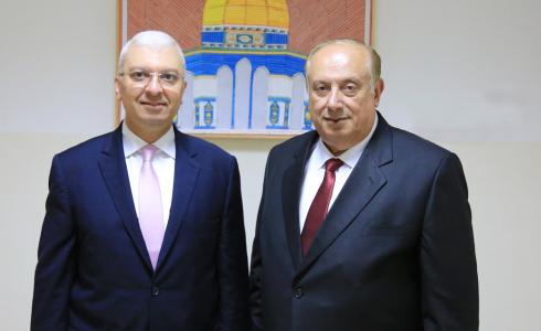 الوزير أبو مويس يبحث مع القنصل المصري تعزيز التعاون لخدمة التعليم العالي