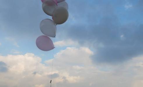 سقوط بالونات يشتبه أنه متفجرة في غلاف غزة - ارشيفية