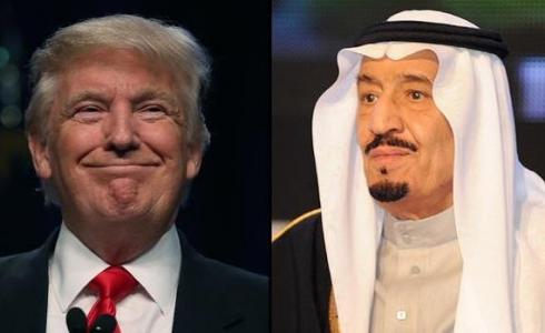 العاهل السعودي الملك سلمان والرئيس الأميركي دونالد ترامب