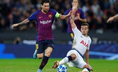 برشلونة يحسم موقعة توتنهام برباعية