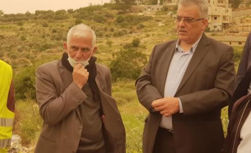 خلال تفقد غنيم وحميد لقرية الجبعة