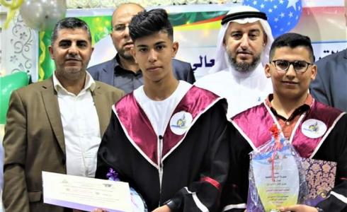 نواب محافظة شمال غزة يشاركون في حفل تكريم أوائل الثانوية العامة
