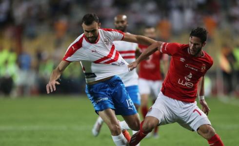 جانب من مباراة السوبر المصري