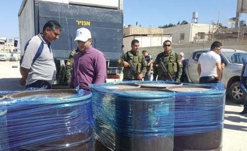 سلطة  جودة البيئة تعيد  نفايات  سامة  إلى  إسرائيل  بعد  ضبطها  بمنطقة  الظاهرية  جنوب الخليل 