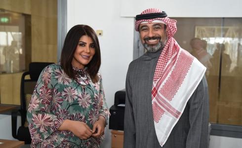 الهام الفضالة من كواليس تصوير مسلسل حضن الشوك لرمضان 2019