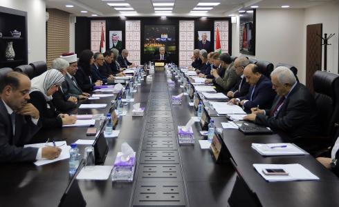 مجلس الوزراء الفلسطيني