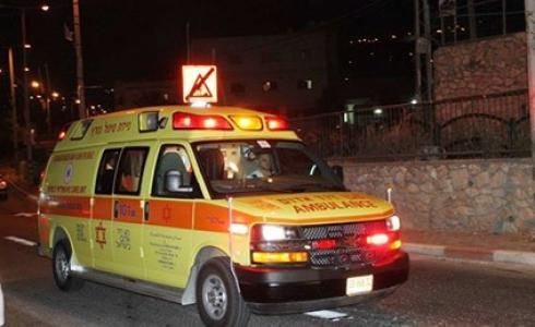 إصابة شاب اثر تعرضه للطعن في كفر قاسم