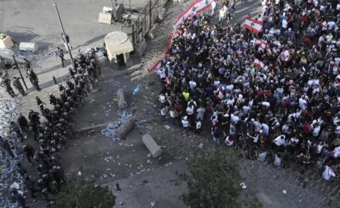 المظاهرات في لبنان