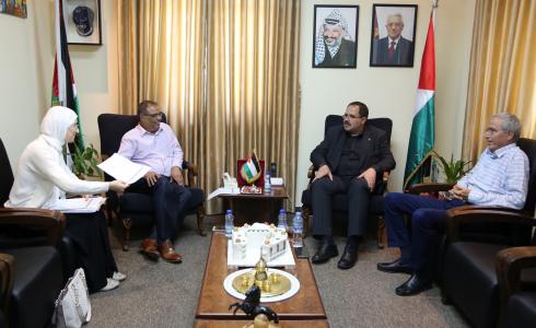 صيدم يقر نتائج صندوق تطوير الجودة ويؤكد تميز التعليم الفلسطيني