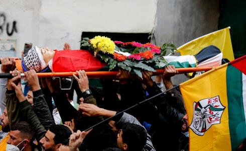 تشييع جثمان الفل على أبو عليا