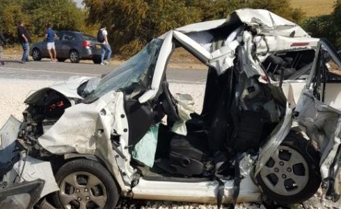 حادث طرق في النقب