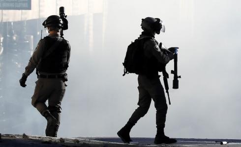 قوات الجيش الاسرائيلي في الضفة الغربية