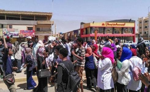 جانب من تظاهرات سابقة في العاصمة الخرطوم