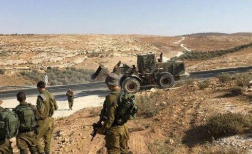 جرافة اسرائيلية- 