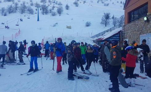 منتجع جبل الشيخ اليوم