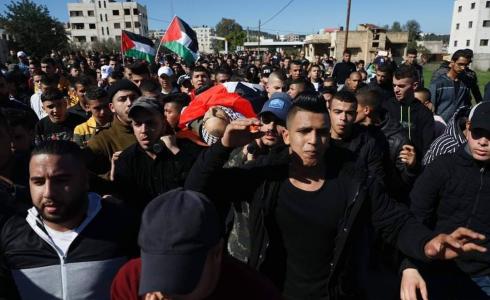 تشييع شهيد فلسطيني - ارشيف