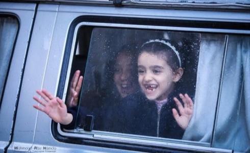 طقس ماطر في فلسطين
