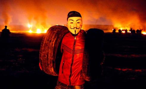 الارباك الليلي على حدود غزة