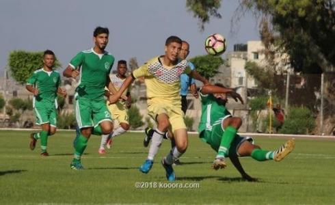 خدمات رفح يهزم الشجاعية والهلال يتعادل مع غزة الرياضي