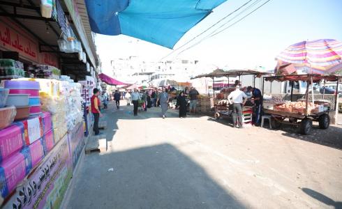 بلدية غزة تشرع بتنظيم سوق الشيخ رضوان