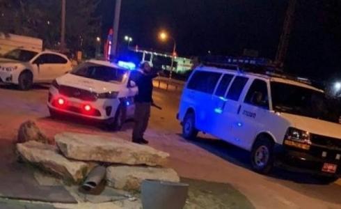 من مكان جريمة سابق في قلنسوة  - أرشيف