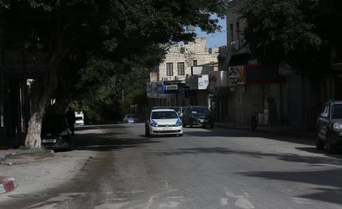 منع التنقل في نابلس