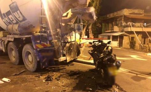 وفاة شاب عربي اثر حادث اصطدام دراجة نارية في حيفا