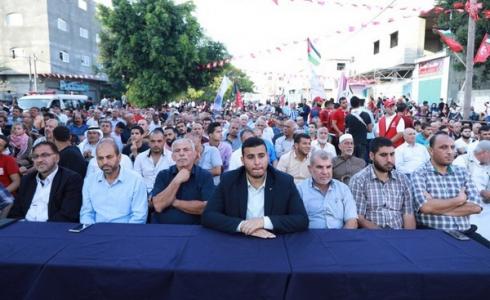 الشعبية تحيي ذكرى استشهاد الرفيق أبوعلي مصطفى بمهرجان جماهيري حاشد