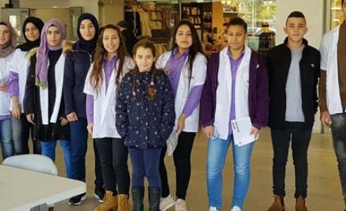 بدء حملة التبرع للطفلة بيان في ام الفحم