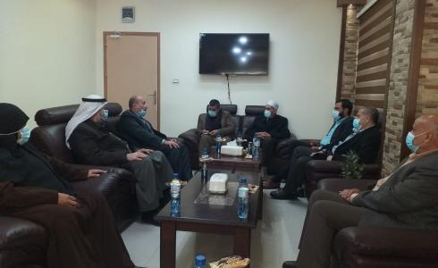 نواب شمال غزة يجتمعون لمناقشة أضرار المنخفض الأخير في غزة 