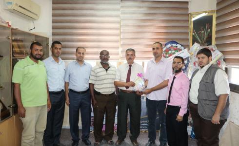 تعليم الوسطى يستقبل وفداً من التوجيه السياسي